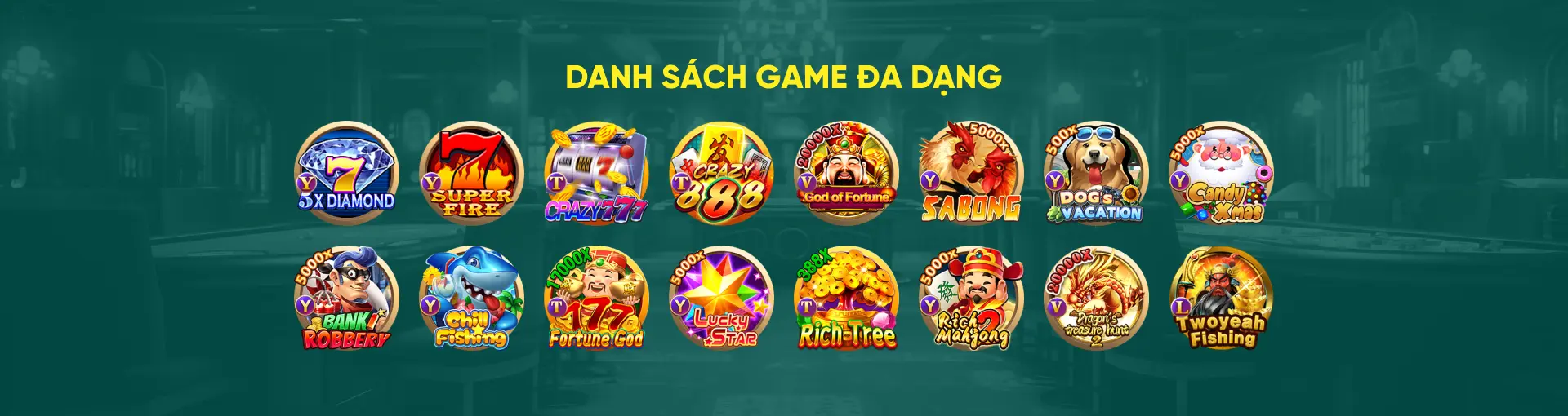 Danh sách game