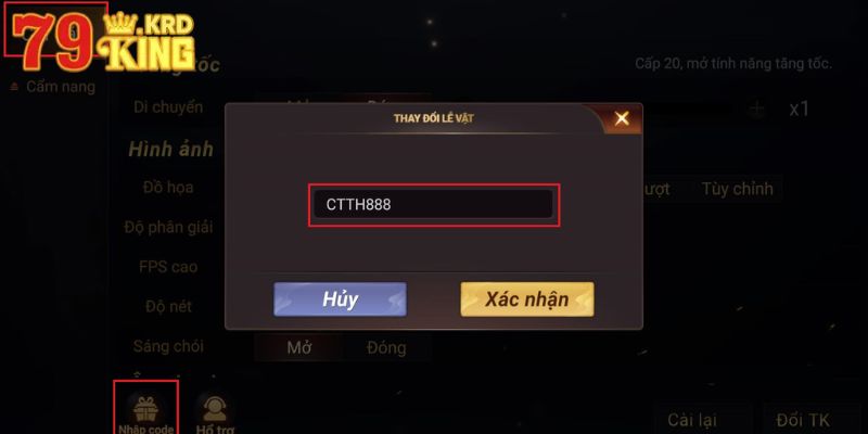 Nhận Gift code nhanh chóng và dễ dàng